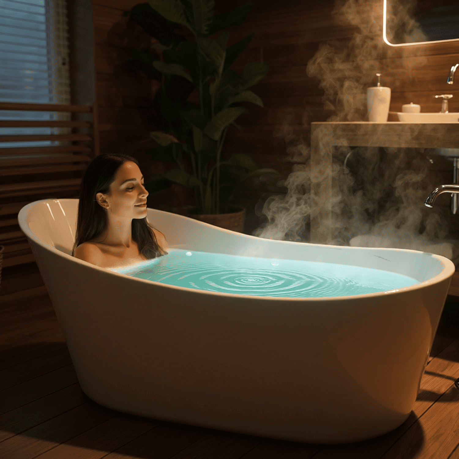 Freestanding bathtub, 60